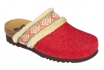 Scholl MAYA   zdravotní dámská domácí obuv barva červená červená