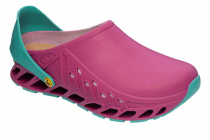 Scholl EVOFLEX obuv profesionnal barva vínová fuchsia/emerald