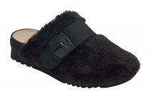 Scholl ALASKA dámská domácí zdravotní obuv barva černá černá