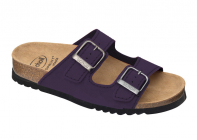 Scholl MALAREN dámské zdravotní pantofle barva purpurová fialová