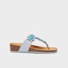 Scholl PALAU FLIP -FLOP dámské zdravotní pantofle barva modrá modrá